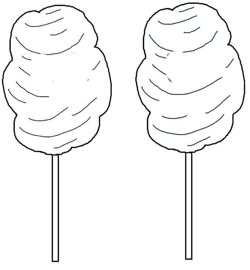 candy coloring pages free