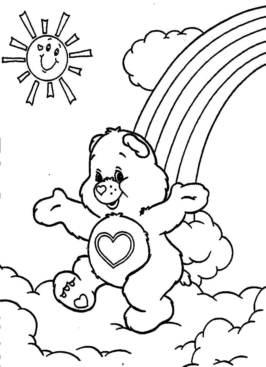 bear coloring pages free printable