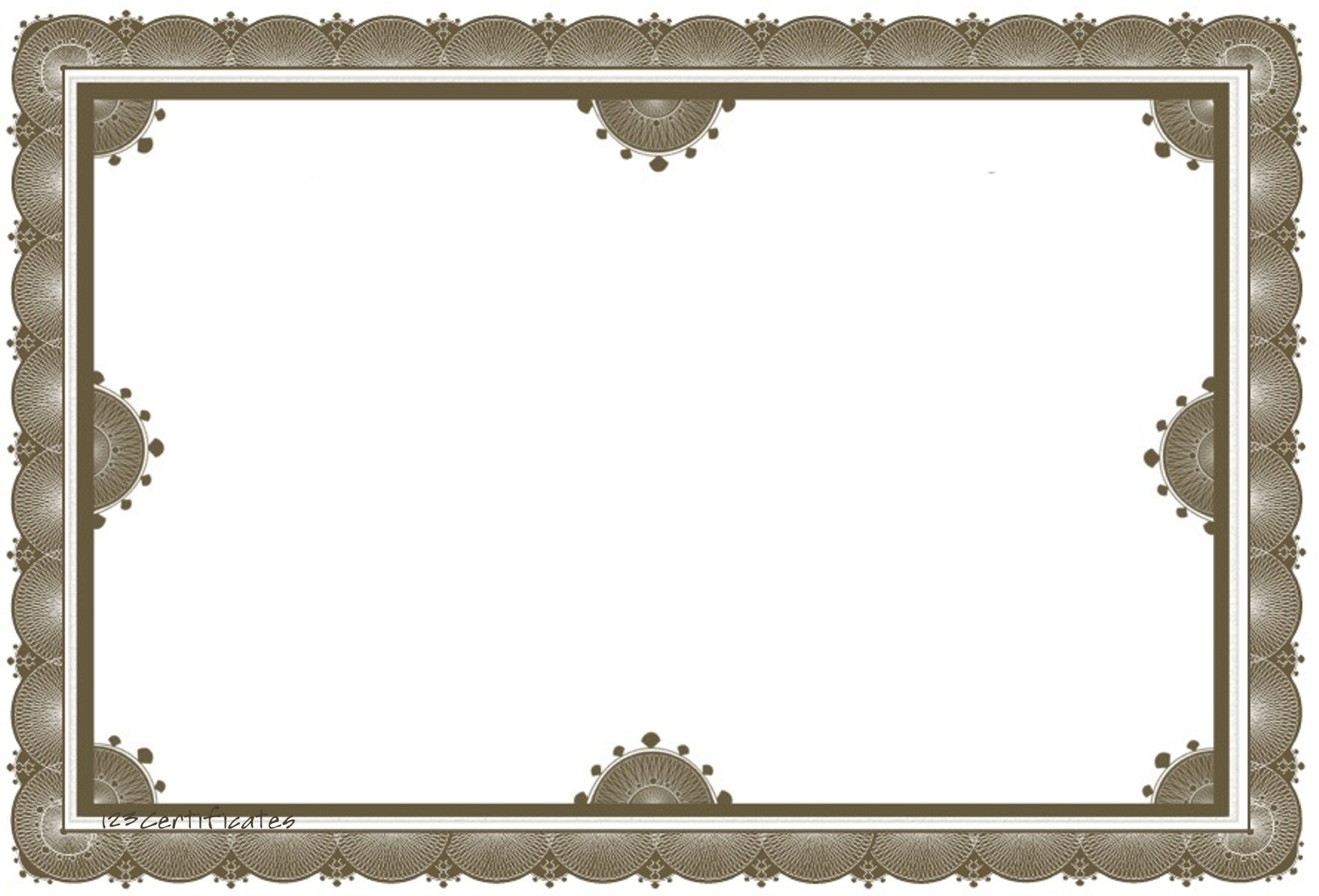 free printable certificate templates