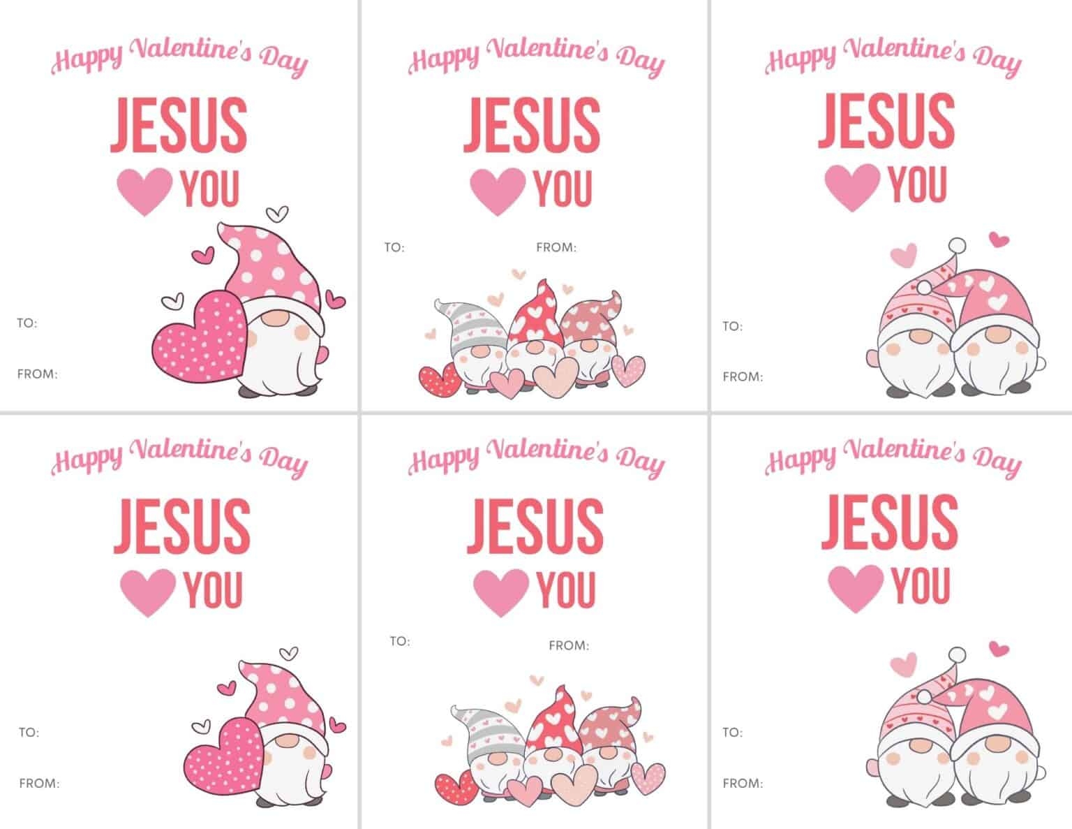 Free Printable Christian Valentine Cards For Kids