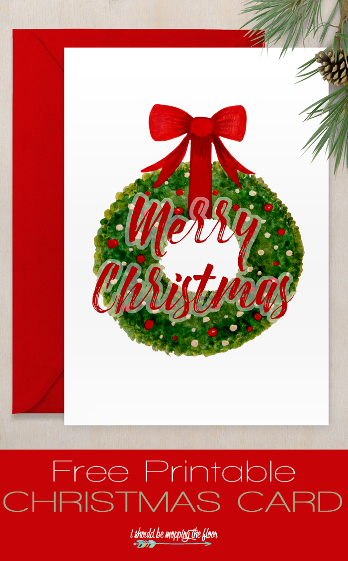 christmas card downloads to print