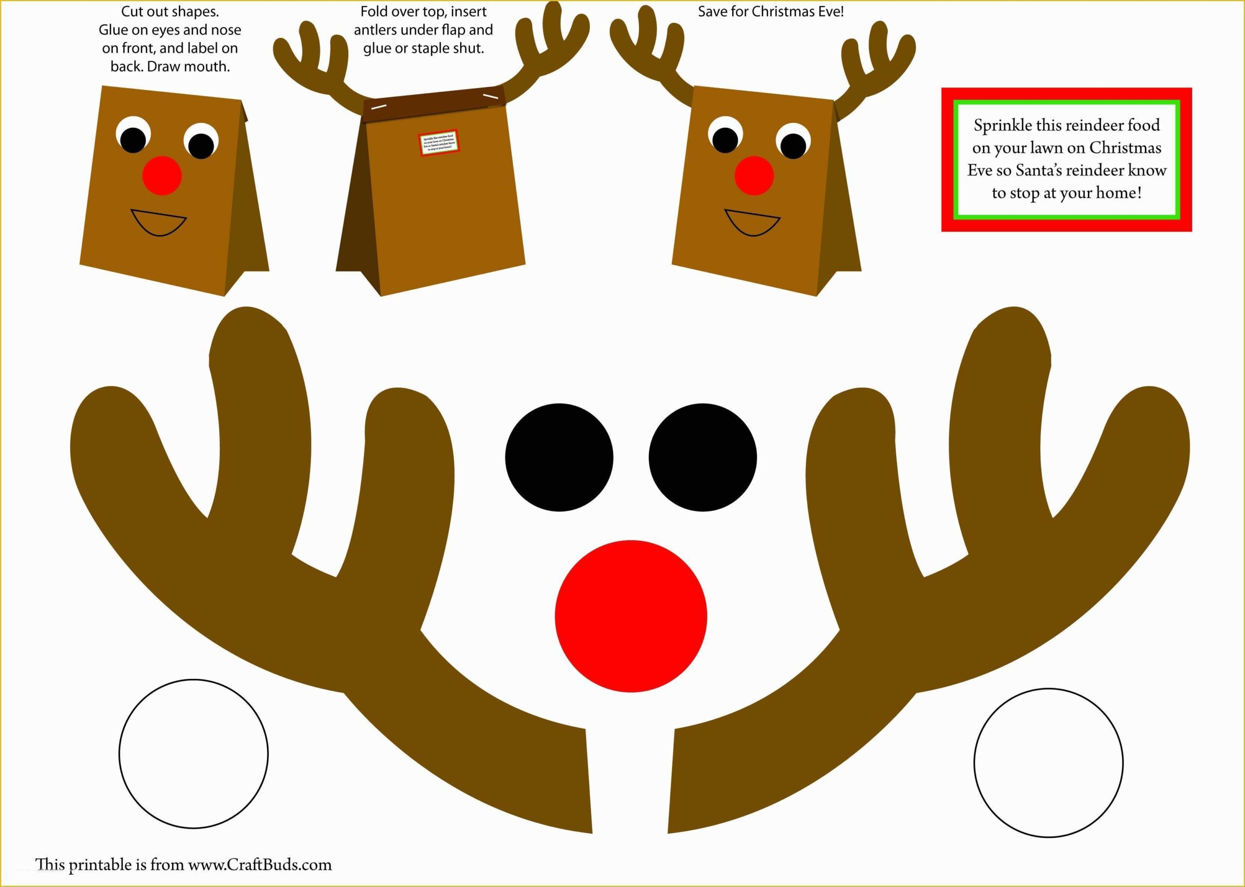 christmas craft templates printable