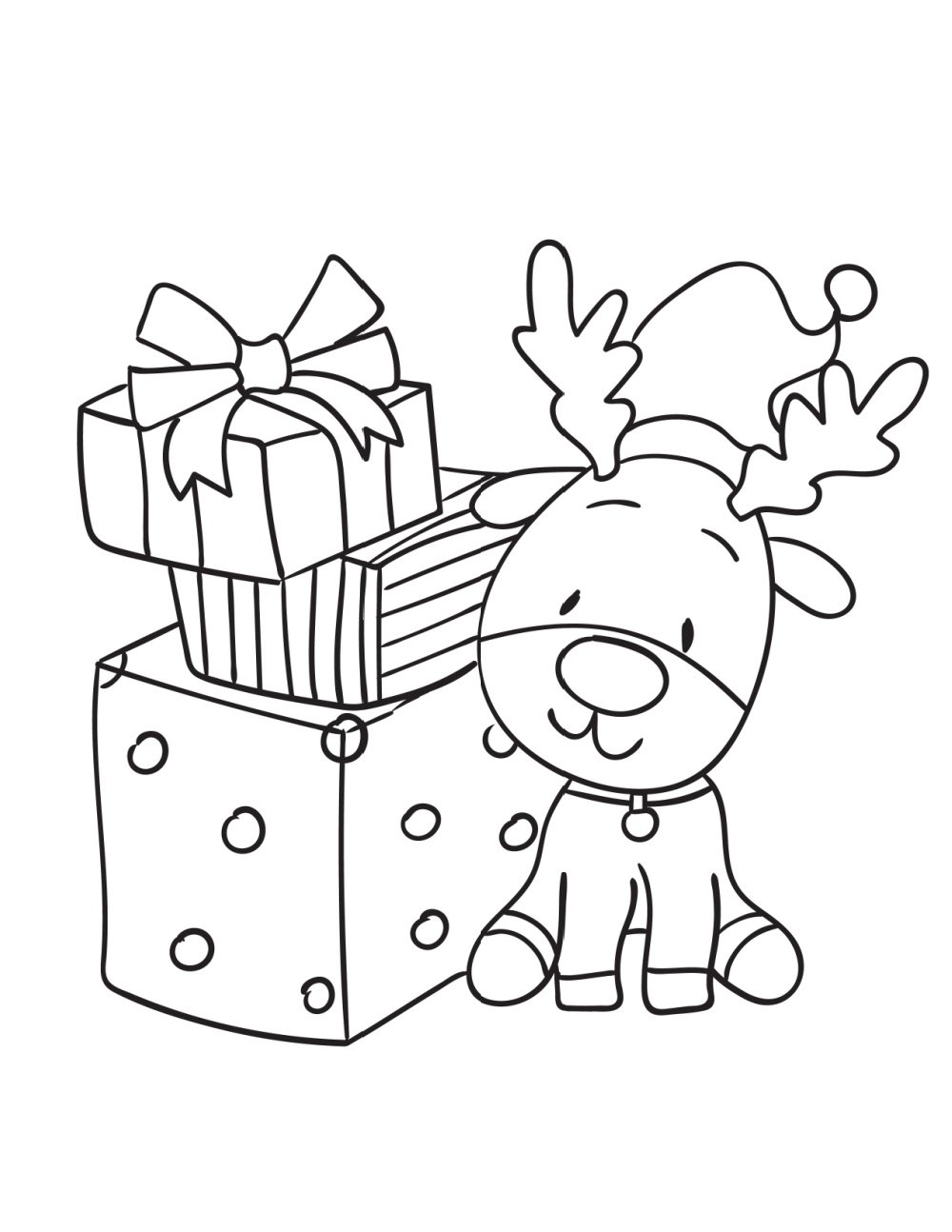 printable christmas pictures to color free