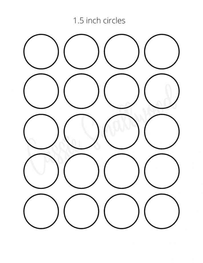 circle templates free printable