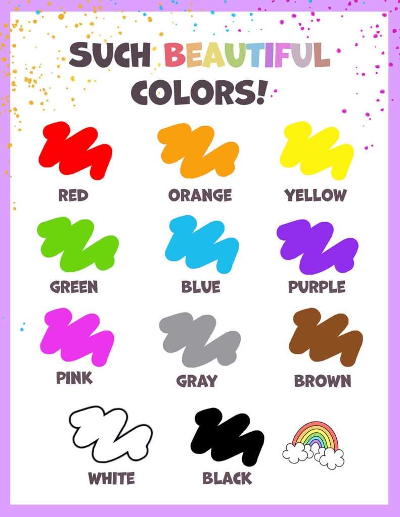 Printable Color Page