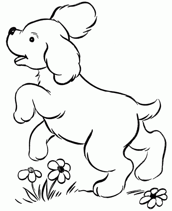 Free Printable Coloring Pages Of Dogs