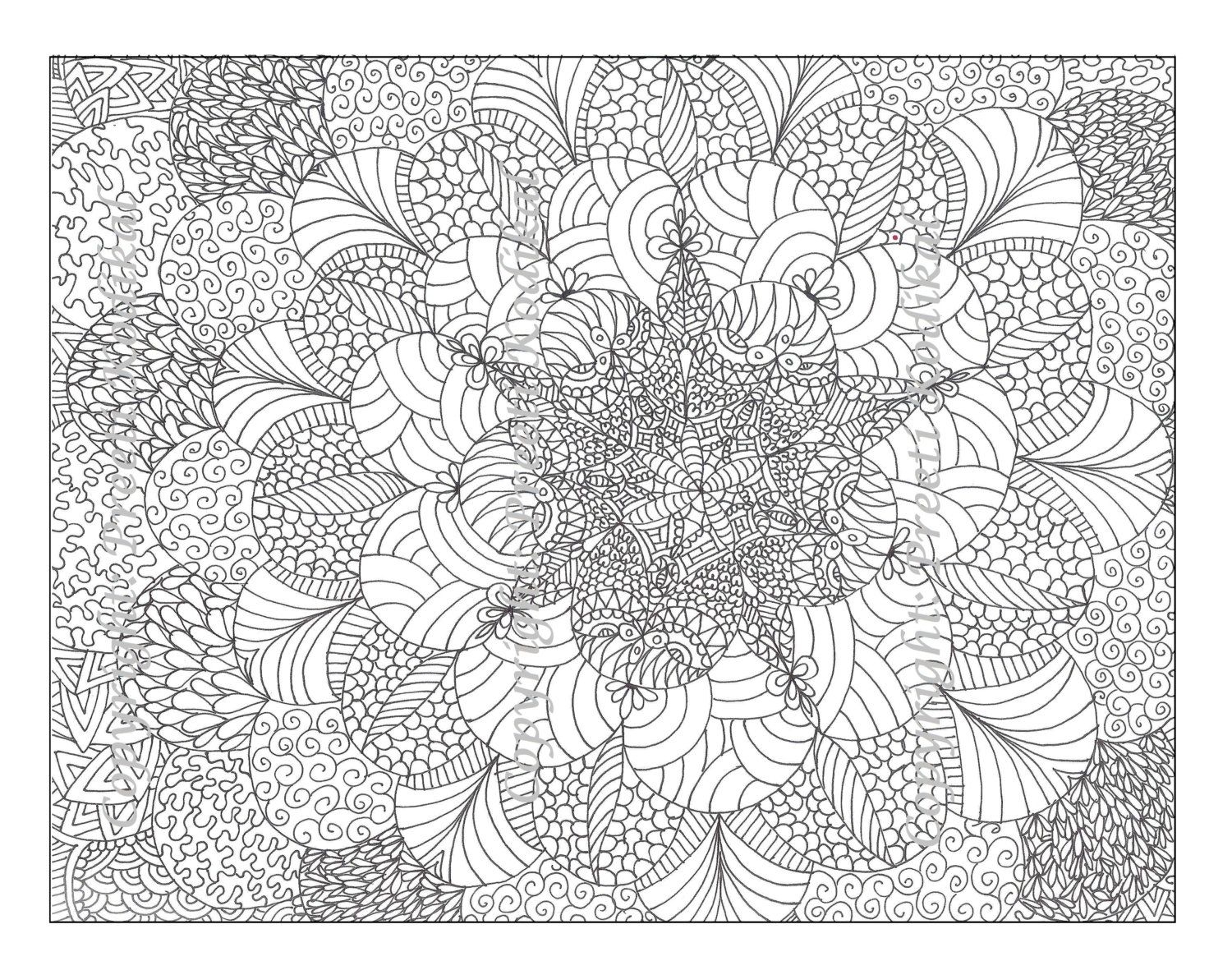 Free Coloring Pages Printable For Adults