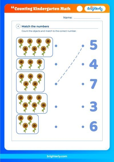 counting kindergarten math worksheets