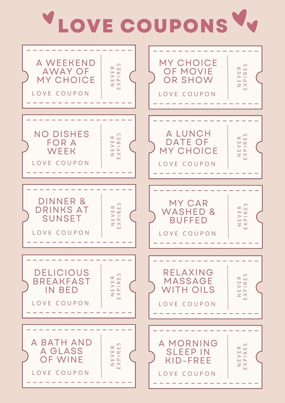 Free Printable Coupons Make Your Own Download Free Printable Coupons 