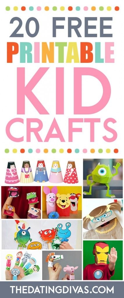 free printable crafts for kids