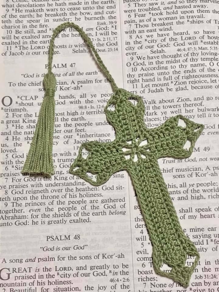 Free Printable Crochet Cross Bookmark Patterns Printable And