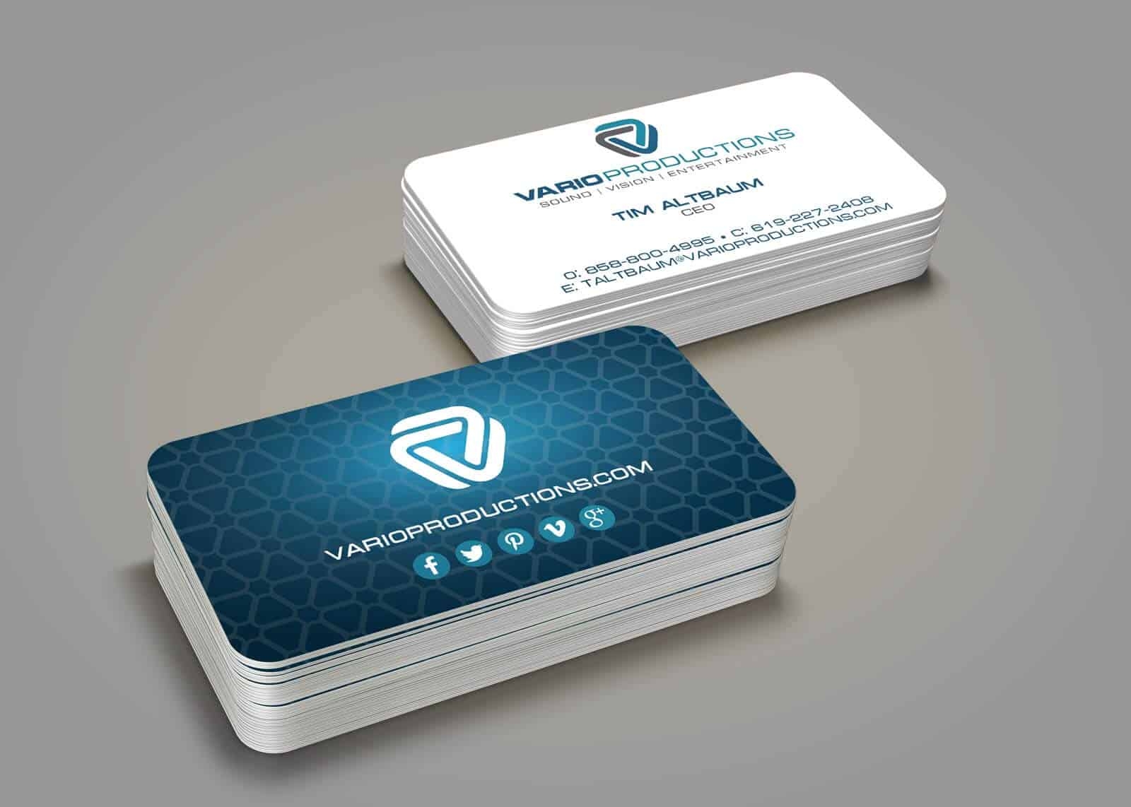 Free Printable Custom Business Cards