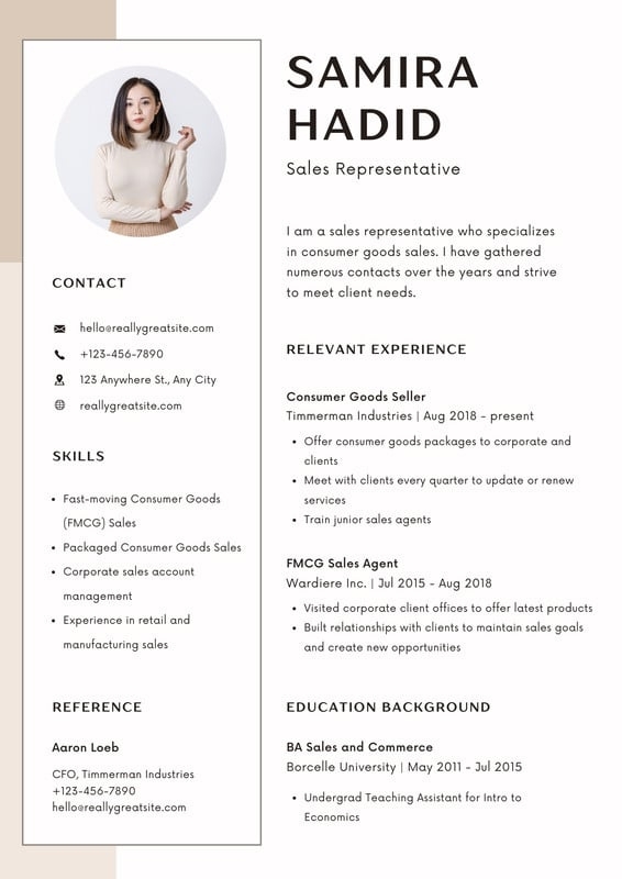 Free Printable Customizable Creative Resume Templates Canva