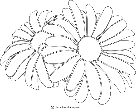 Free Printable Daisy Flower Template Printable Templates