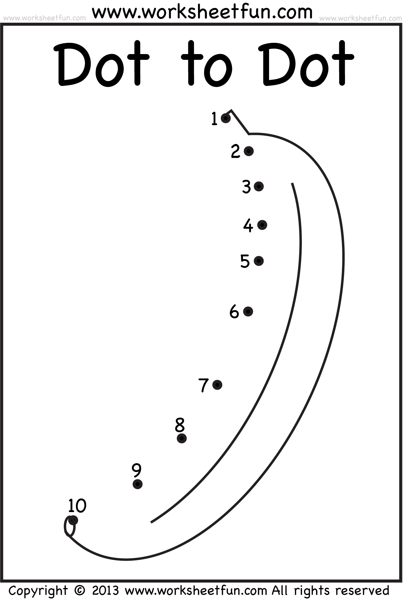 dot connecting worksheets