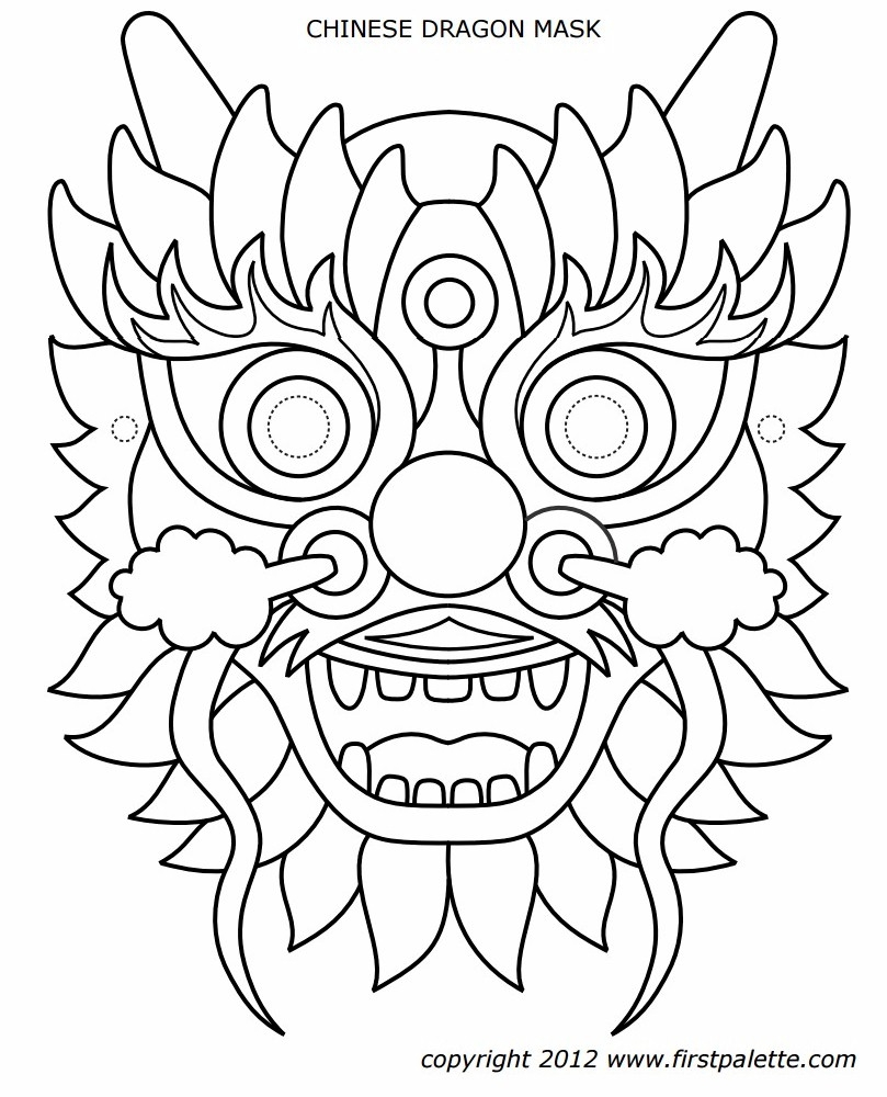 Free Printable Dragon Craft Template Printable Templates