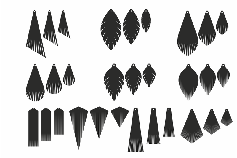 free printable earring template