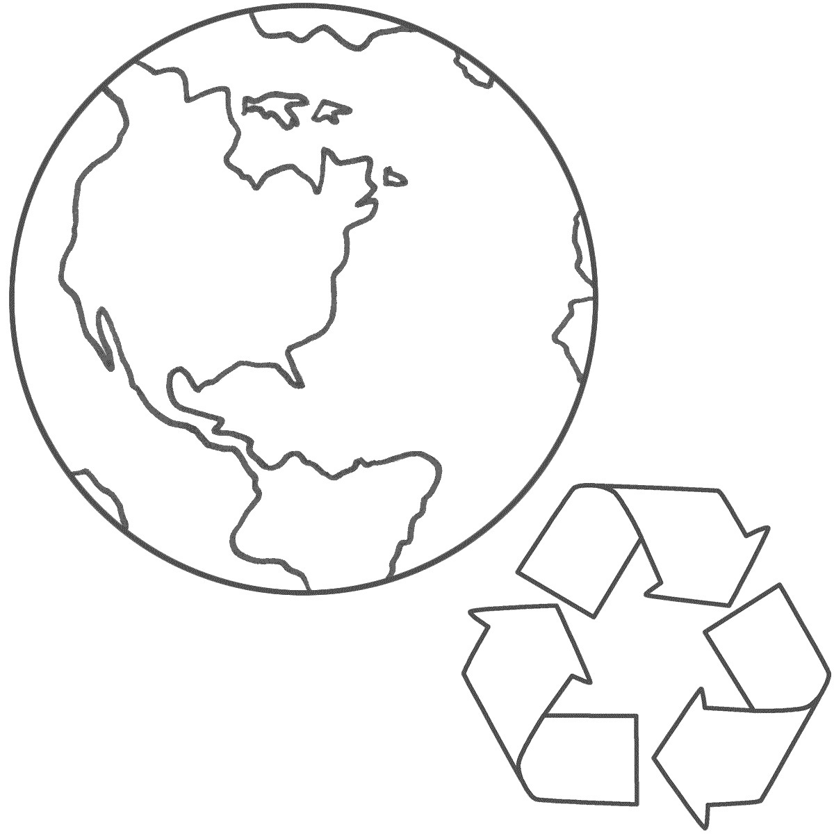 Coloring Pages Of The Earth
