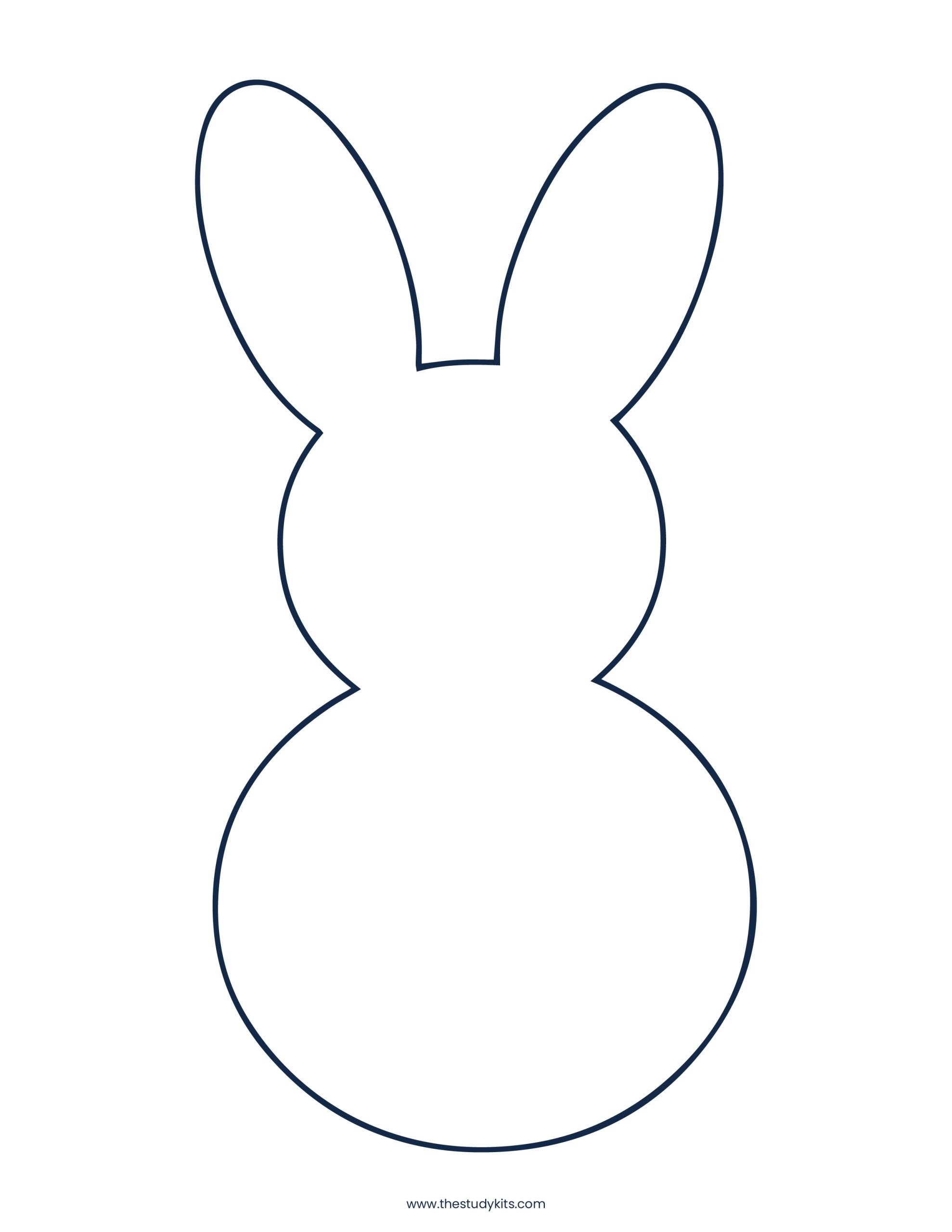 bunny printable template