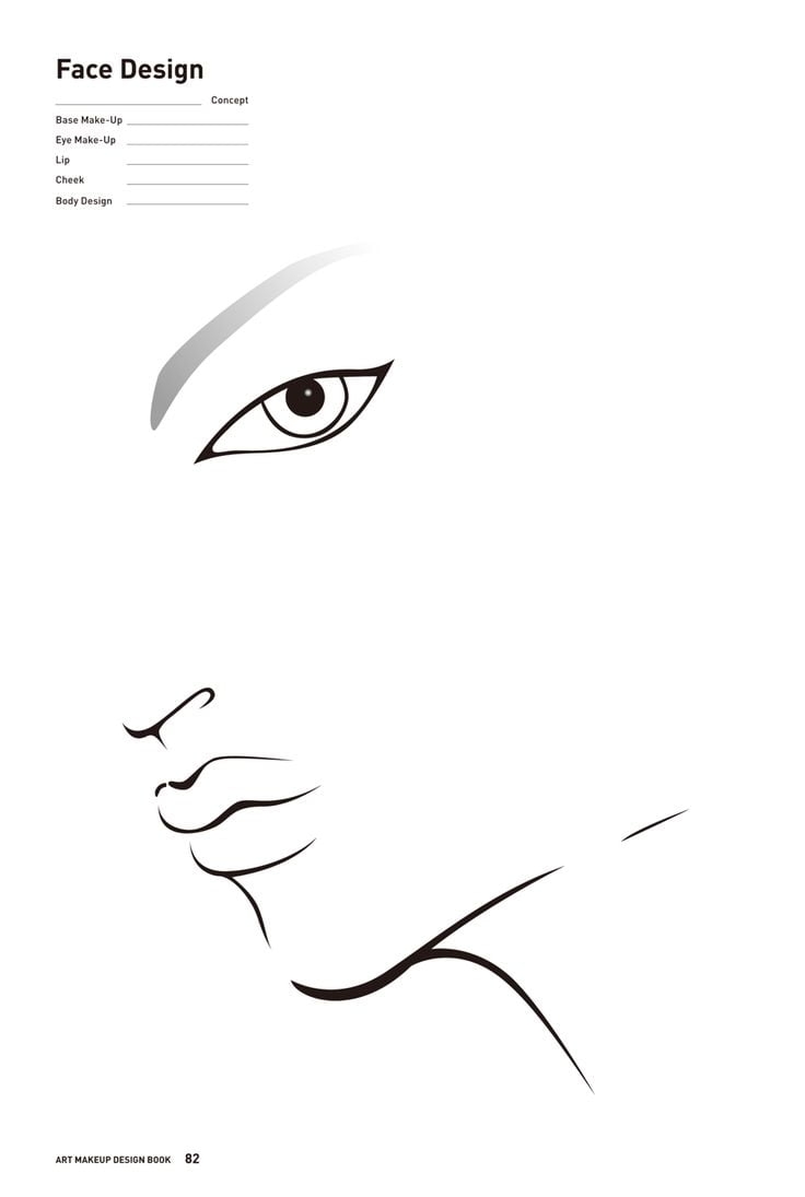free printable face drawings