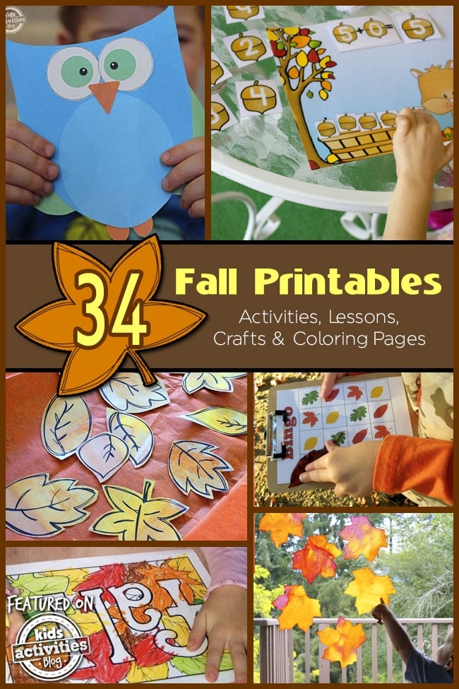 Free Printable Fall Crafts