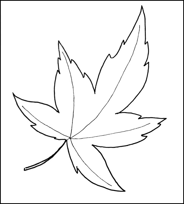 free printable fall leaf templates