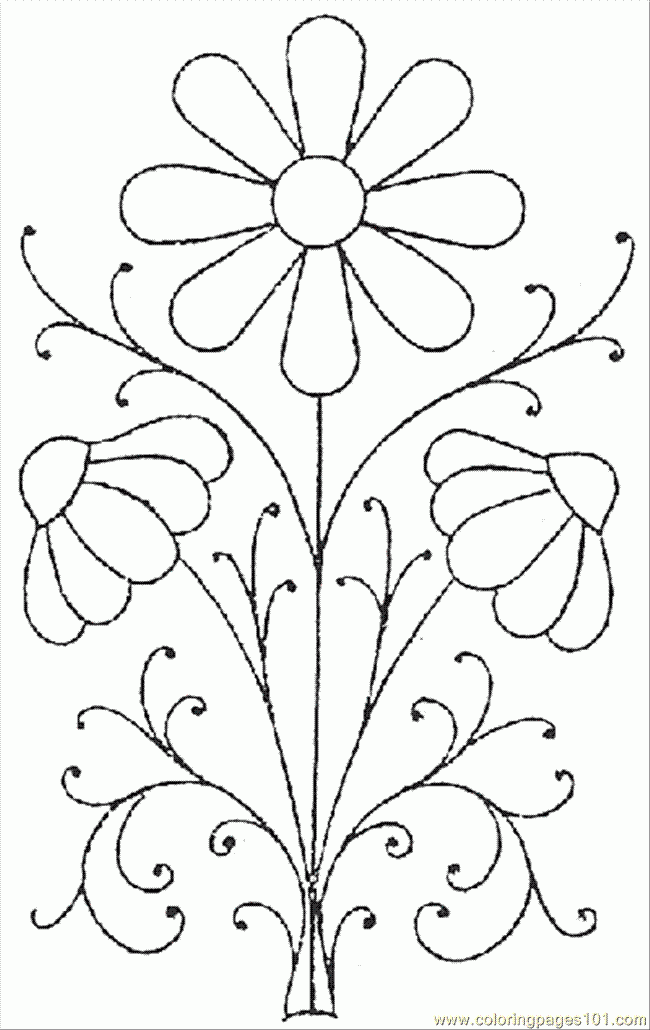 free printable flower