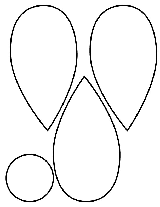 free printable flower petals