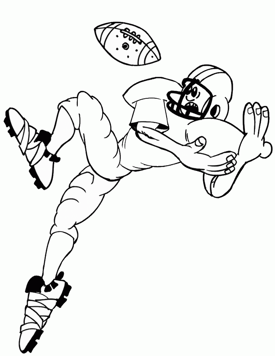 Free Printable Football Coloring Pages For Kids Best Coloring Pages