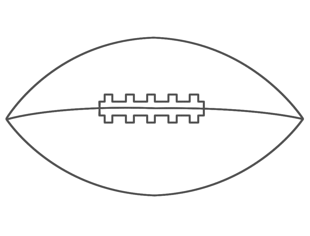 Free Printable Football Templates Free Printable A To Z