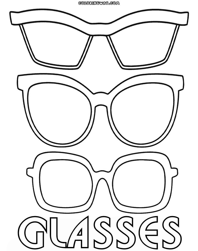 Free Printable Glasses Template Printable Prntbl 