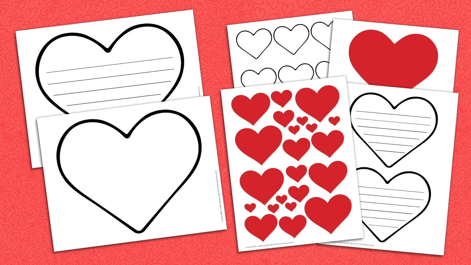 Free Printable Heart Bundle Worksheets Library