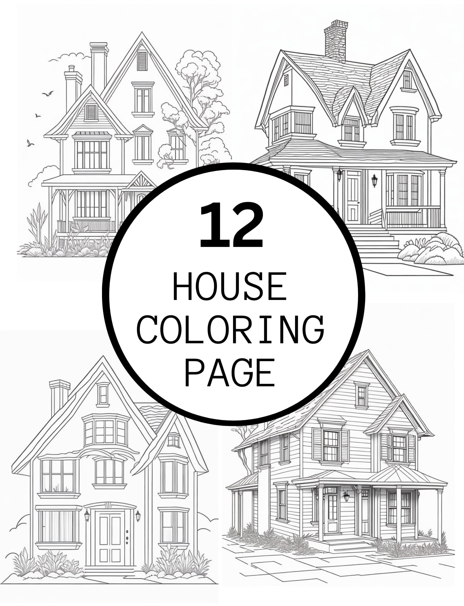 Free Printable House Coloring Pages For Kids 47 OFF