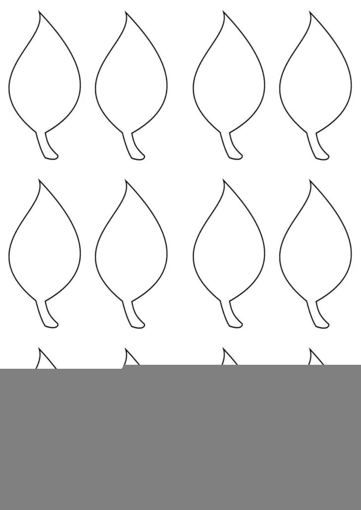 FREE Printable Leaves Pictures Leaf Templates