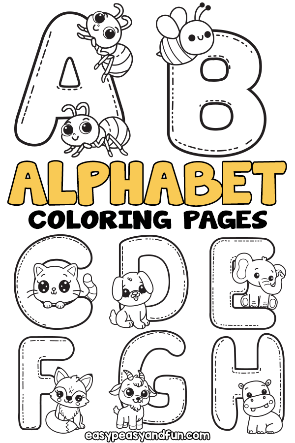 Coloring Pages With Letters