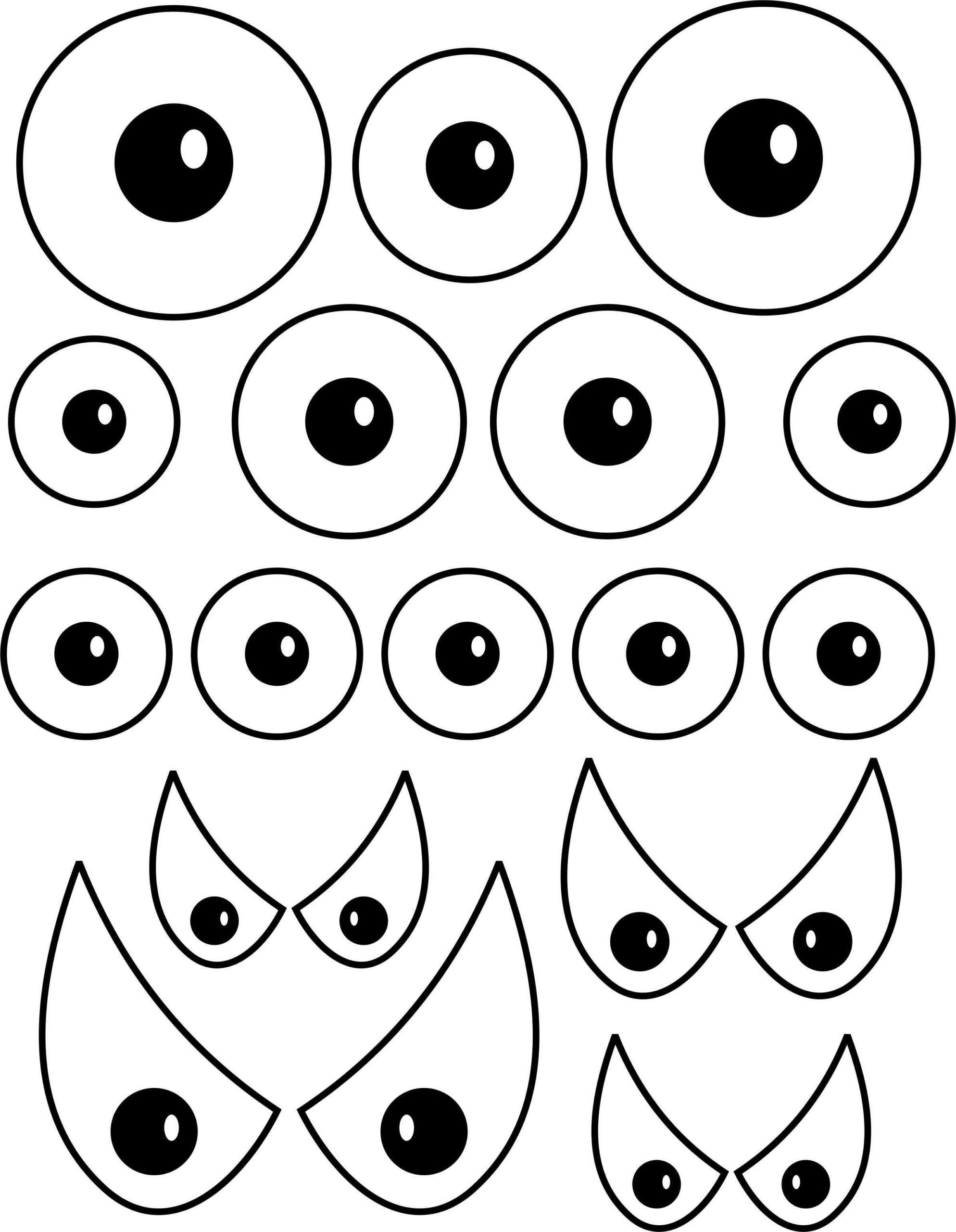 Free Printable Monster Templates Free Printable