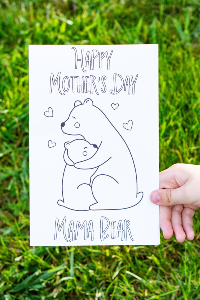 simple printable mothers day cards