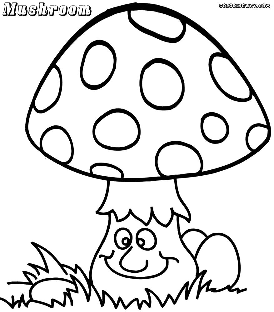 Free Printable Mushroom Coloring Pages At GetDrawings Free Download