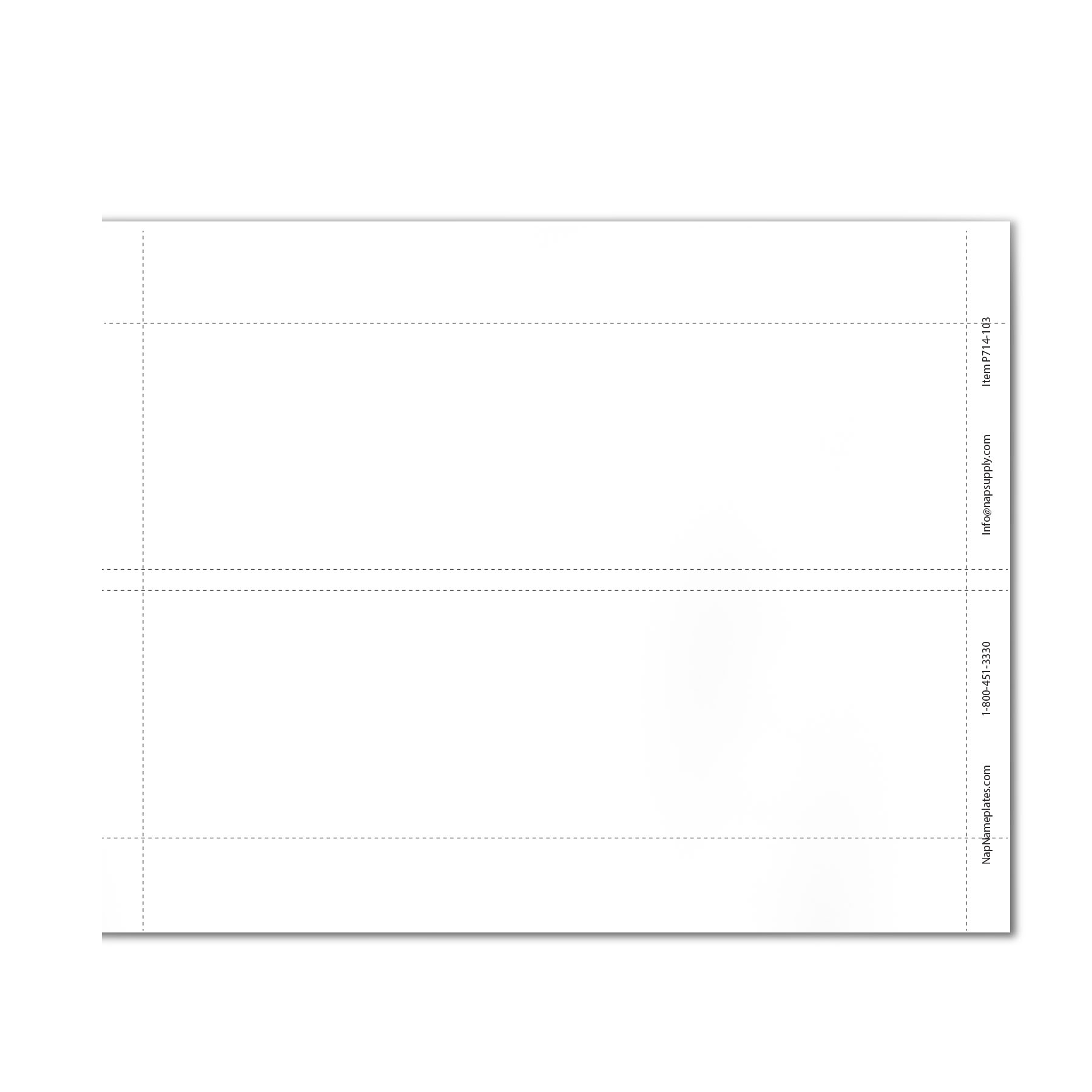 free printable name plate template