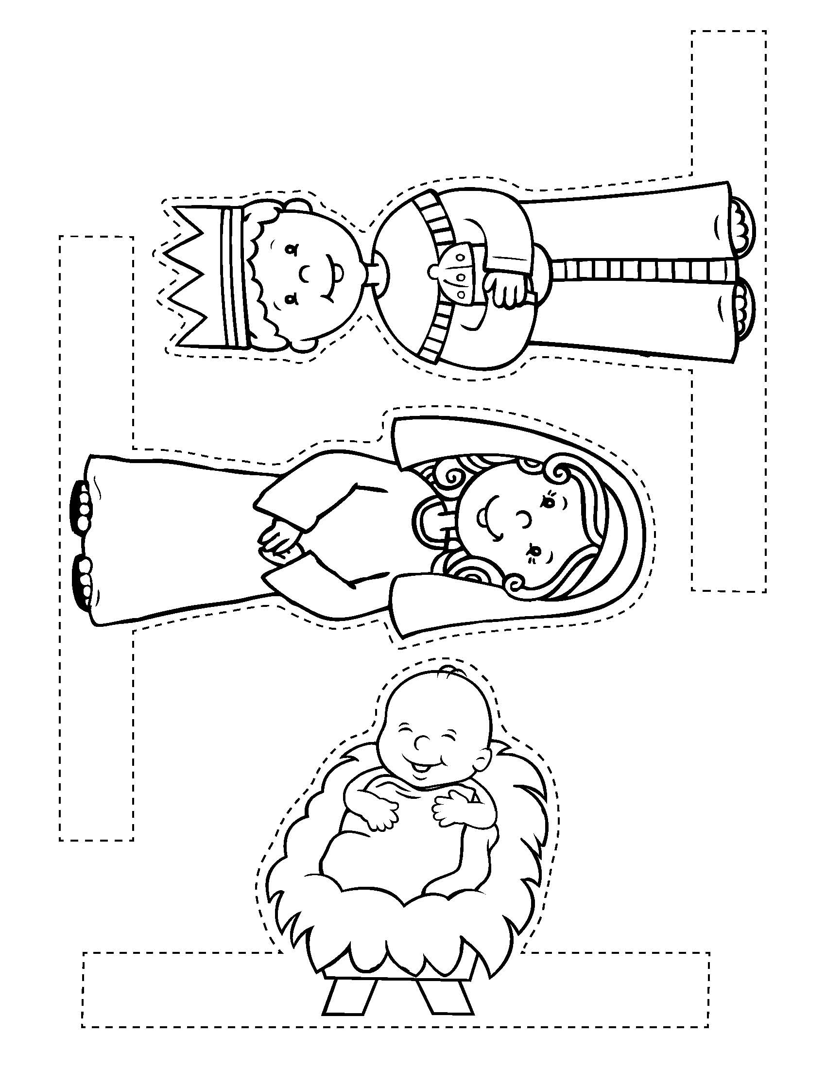 Free Printable Nativity Crafts Printable Word Searches