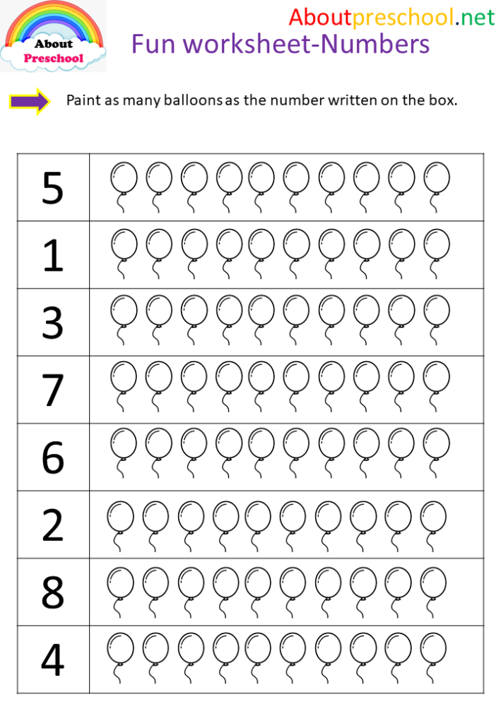 number 7 crafts for preschoolers printable