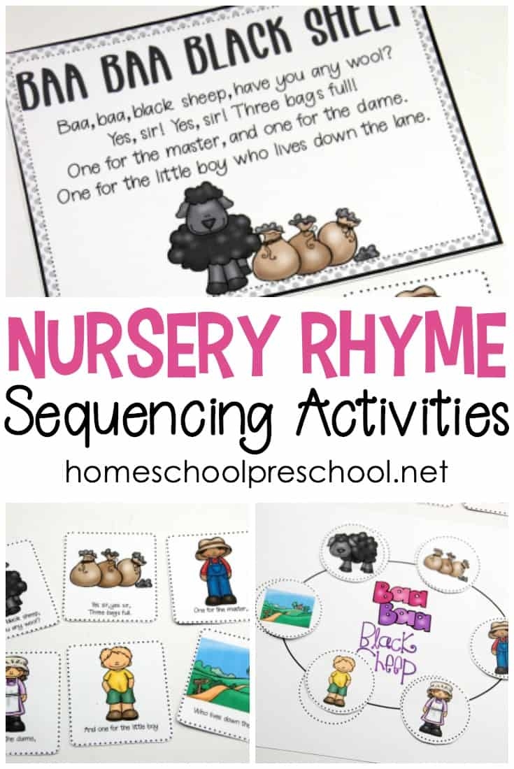 rhyme cards printable