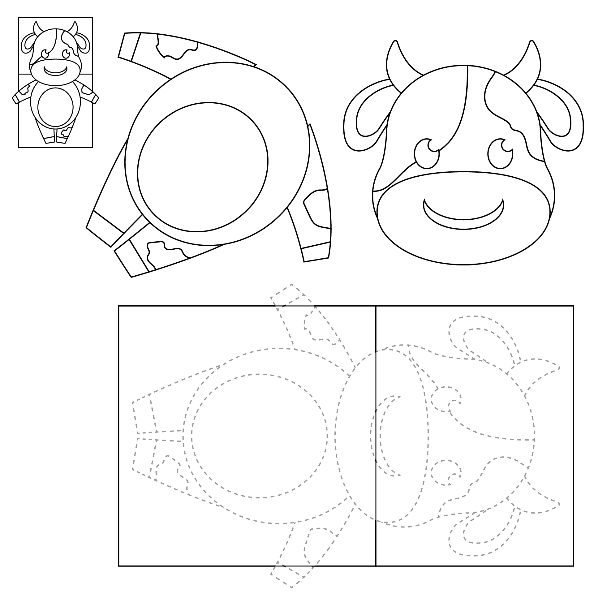 free printable dog puppets