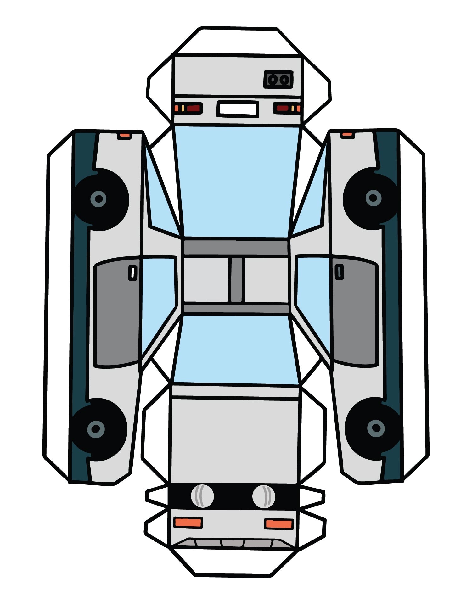 Free Printable Paper Car Templates Get What You Need For Free