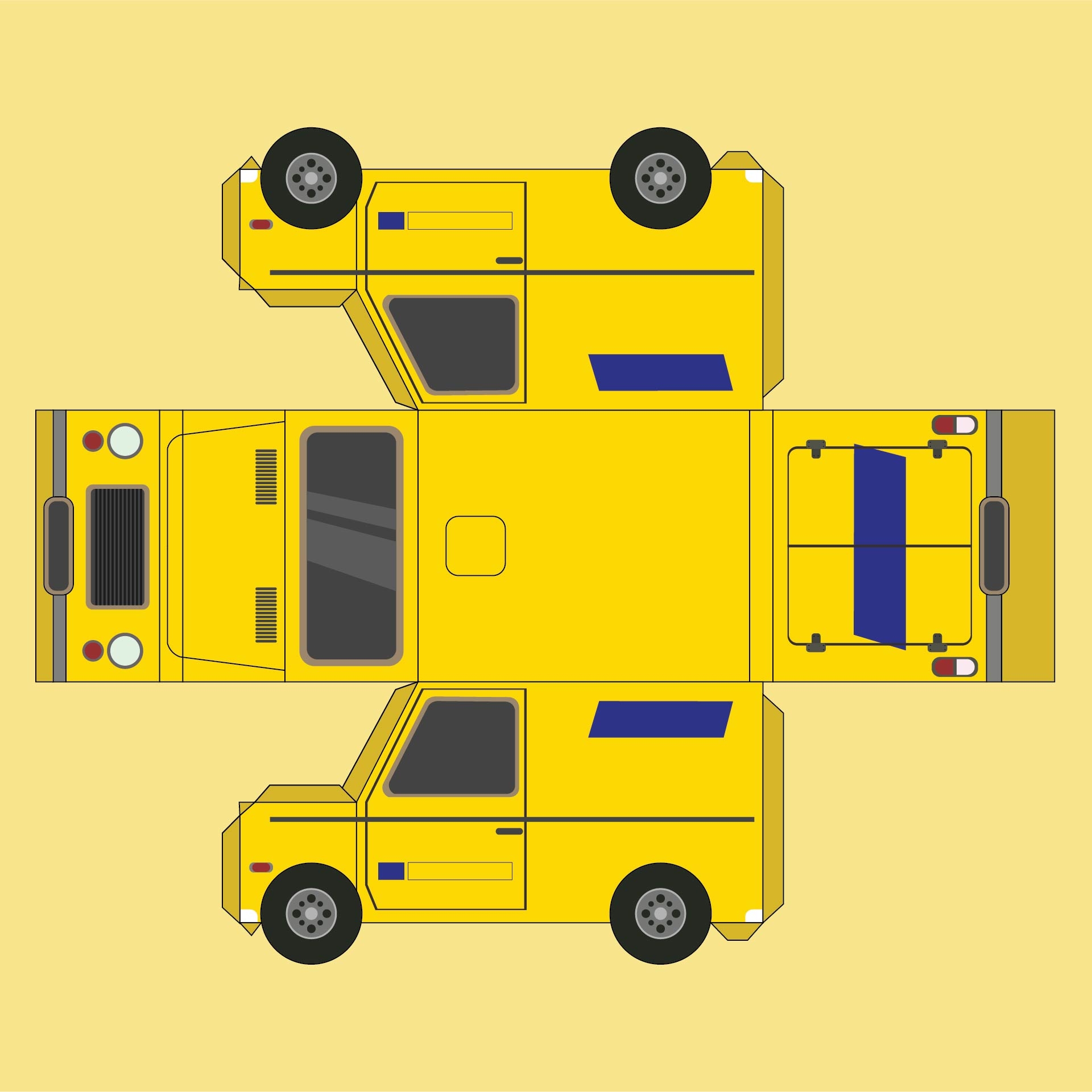 Free Printable Paper Car Templates Get What You Need For Free