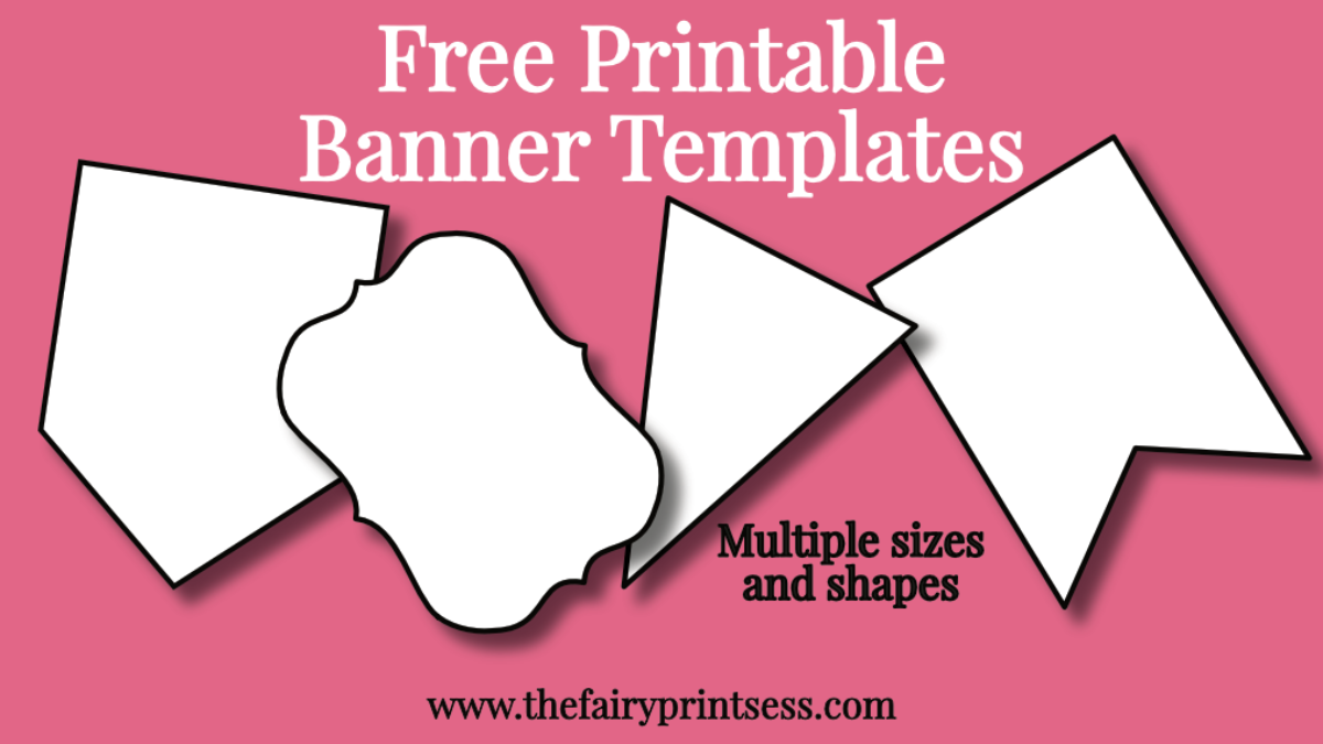 Free Printable Pennant Banner Template Sarseh