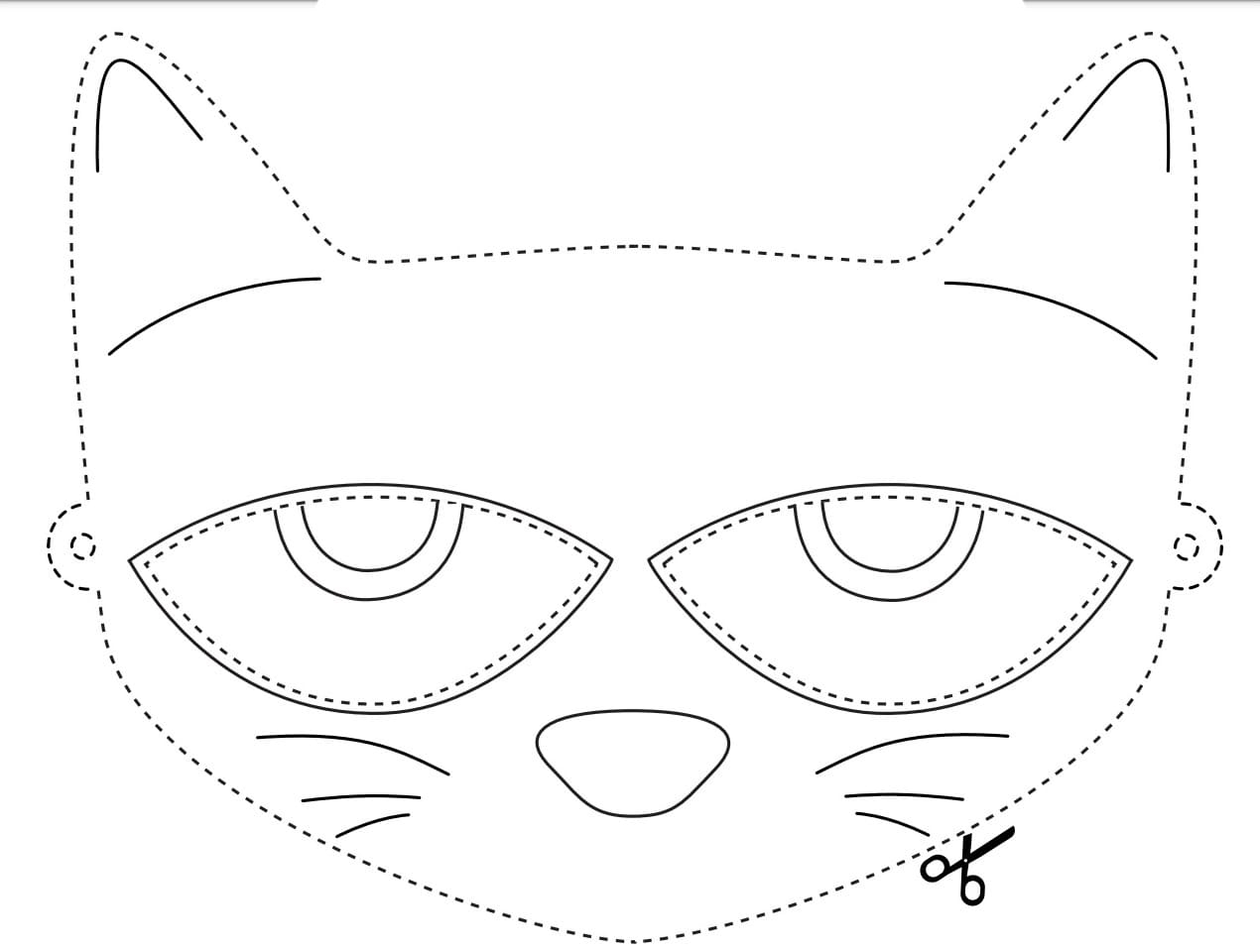 free printable pete the cat template