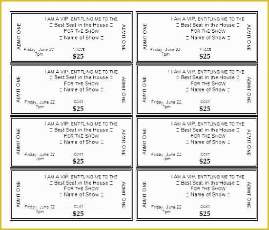 Free Printable Raffle Ticket Template Download Of 11 Ms Word Raffle 