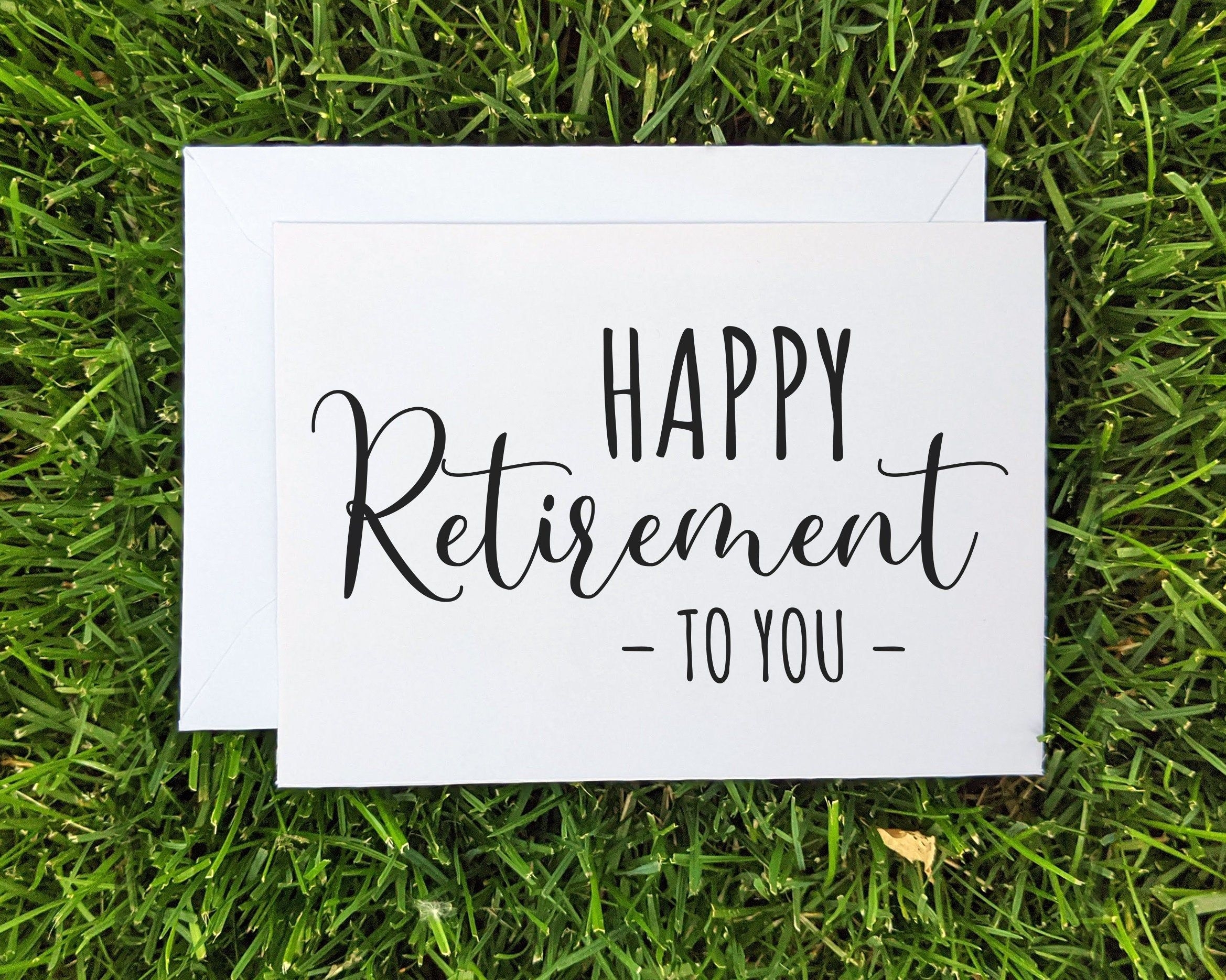 Free Printable Retirement Card Printable Sight Words List