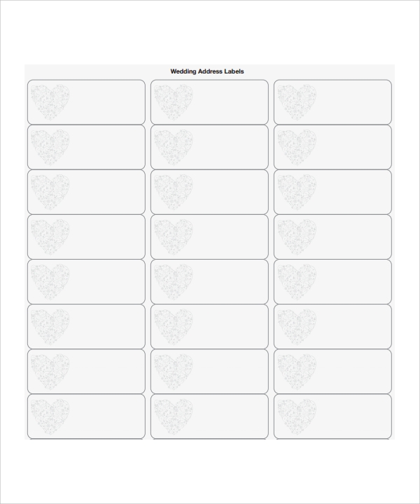 free printable personal address labels
